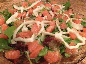 grapefruit salad                 